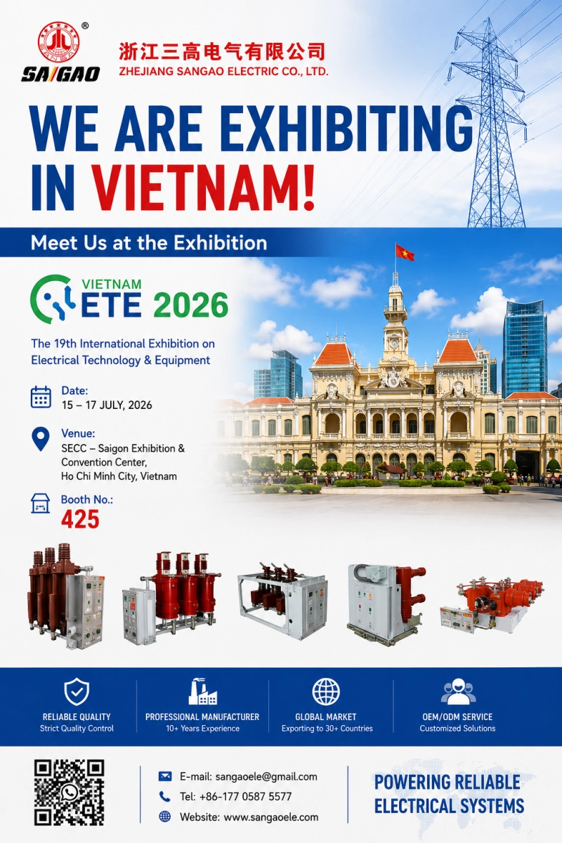 SANGAO ເຂົ້າ​ຮ່ວມ​ງານ​ວາງ​ສະ​ແດງ ETE & Greenergy ຫວຽດ​ນາມ 2026